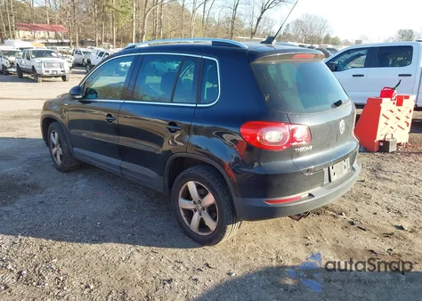 2010 Volkswagen Tiguan Wolfsburg Edition из США, поврежденный, VIN WVGAV7AX1AW532684